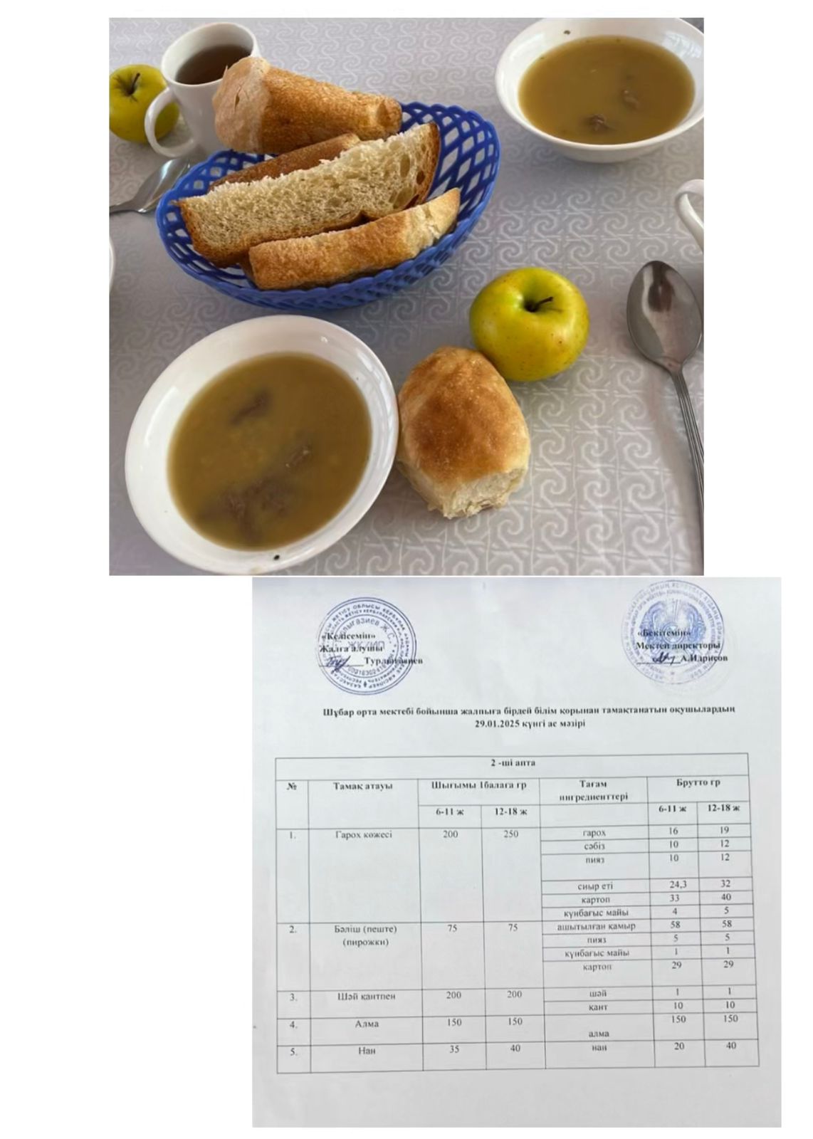Ас мәзірі